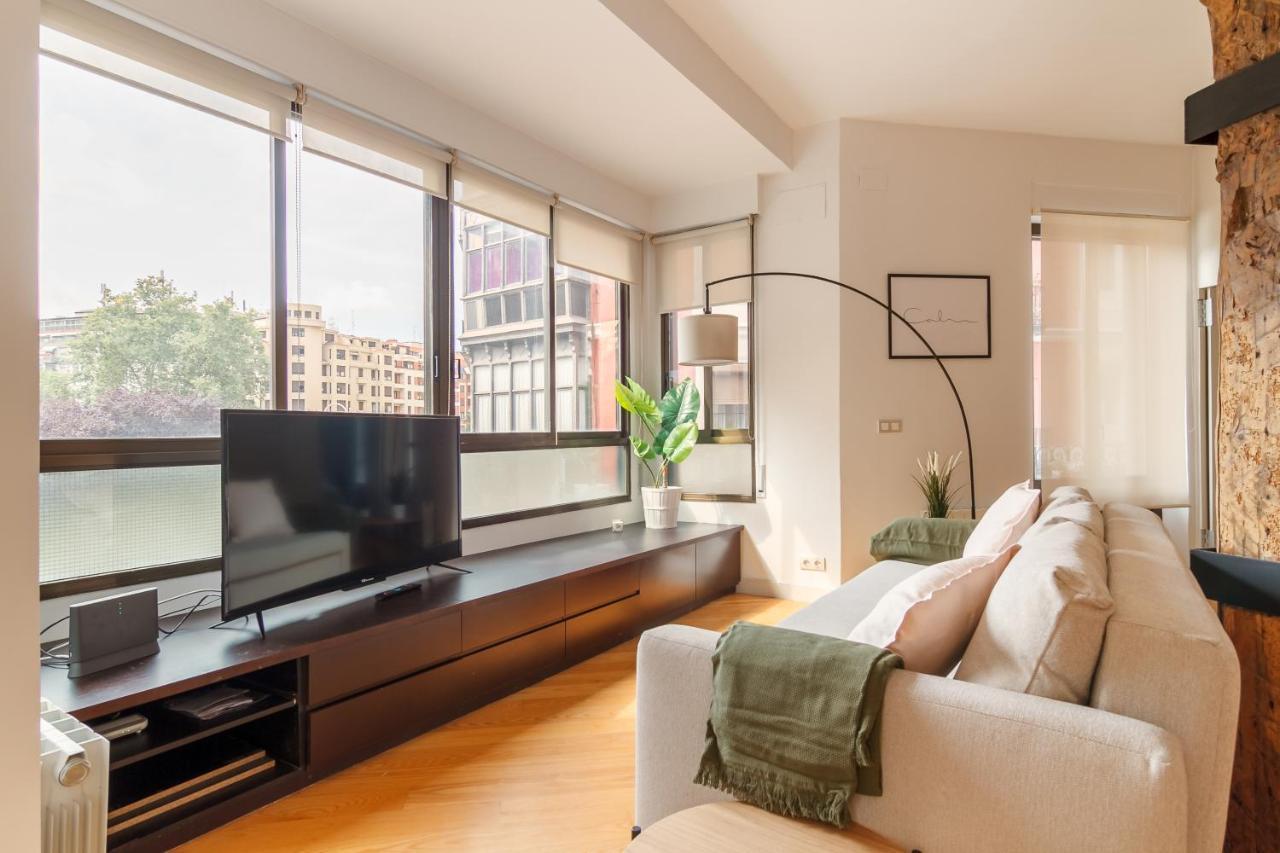 Ferienwohnung Muy Luminoso A 5 Min Del Centro De Bilbao Exterior foto